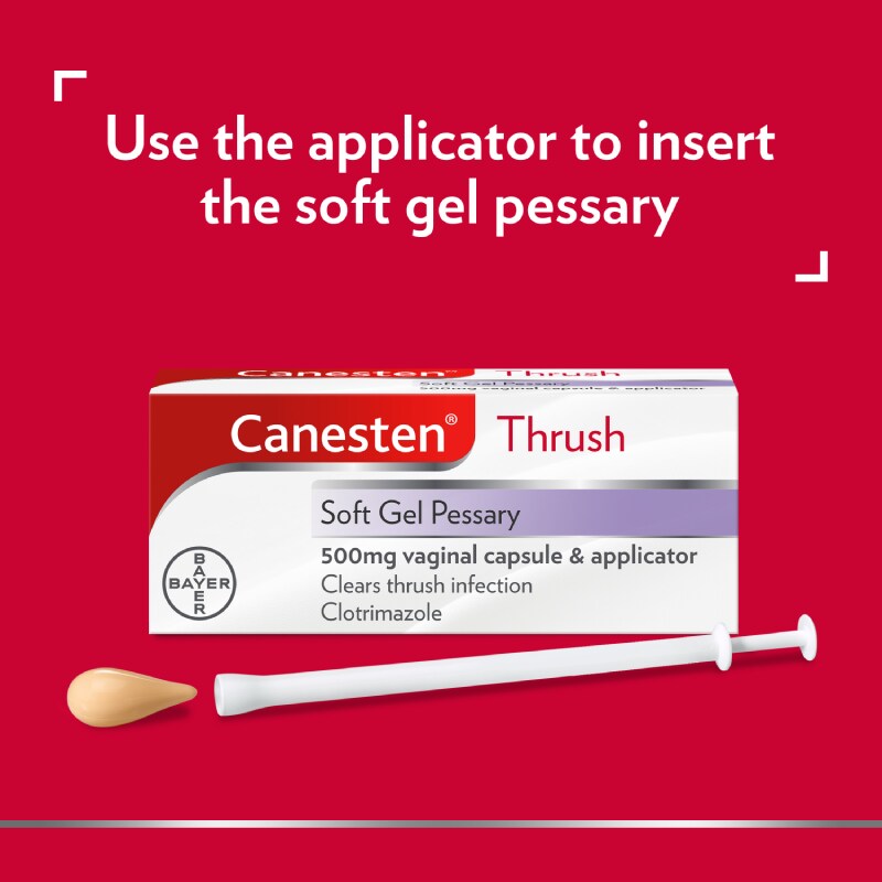 Thrush Soft Gel Pessary Thrush Treatment Canesten